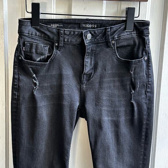 Vigoss Thompson Tomboy Jeans Black - Picture 3 of 11